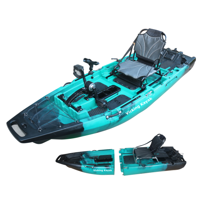 Fishing Kayak Paddle - 2025 YENİ Modüler Kayak 9.5ft Pedal
