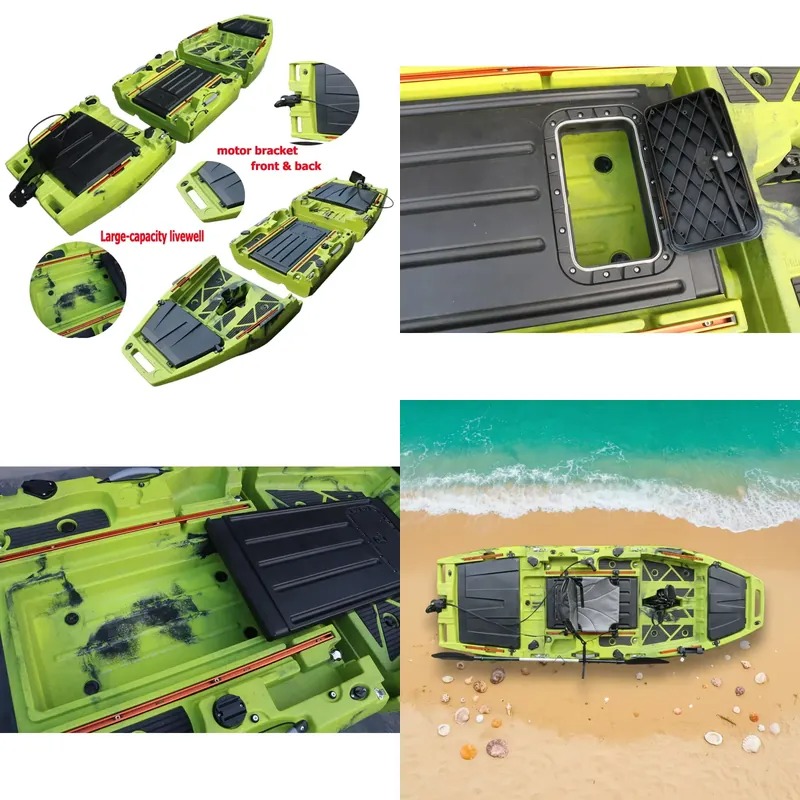 Fishing Kayak Seat - 10ft Fin Pervaneli Pedal Sürüşlü Kayak