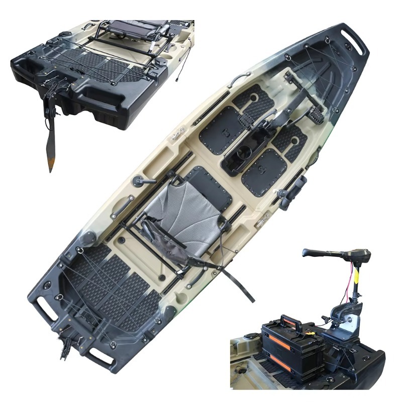 Fishing Kayak Paddle - 1 Kişilik HDPE/PE Üstten Oturmalı CE