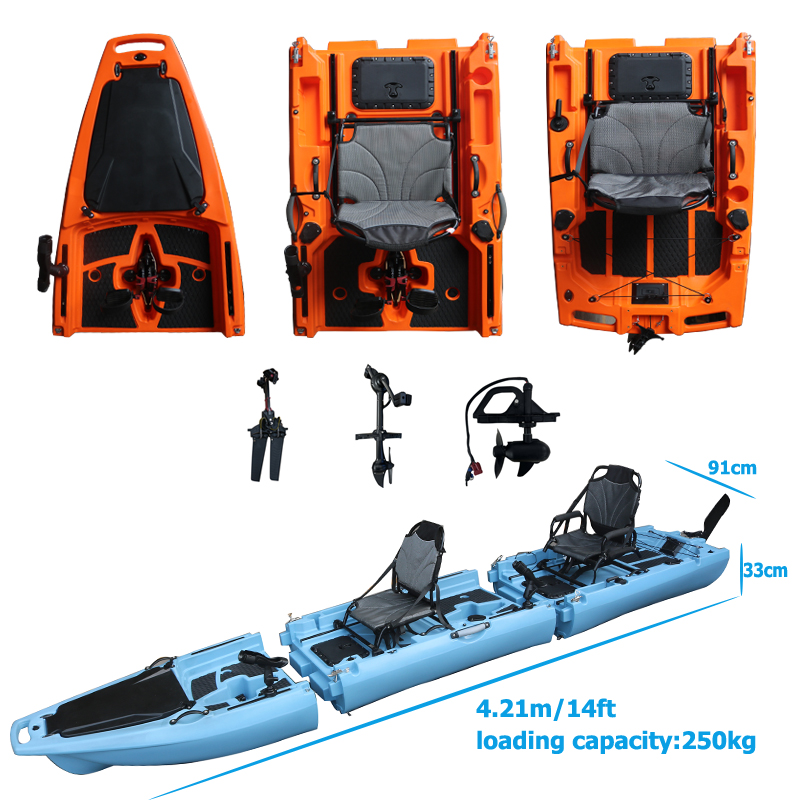 14FT 2 Kişilik Ayrılabilir Ped - Fishing Kayak Seat incelemesi ve fiyatı
