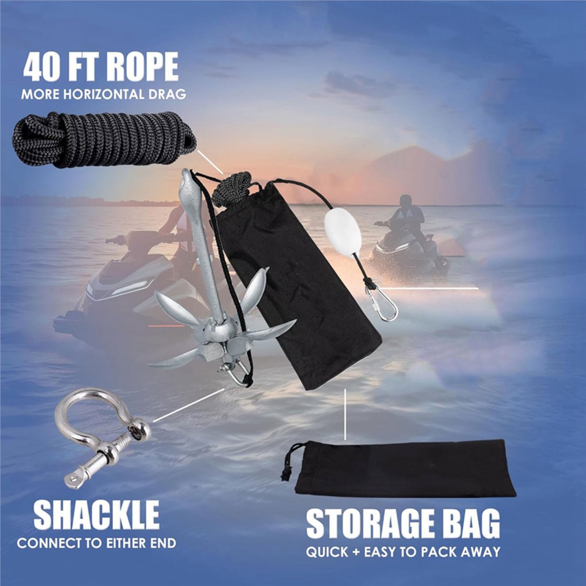 Büyük İndirimli Kayak Çapası,  - Fishing Kayak Anchor incelemesi ve fiyatı